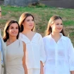Felipe, Letizia, Leonor y Sofía.