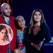 Kiko Rivera, Isabel e Isa Pantoja con Anabel Pantoja.