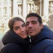 Alberto Herrera y su novia, Blanca Llandrés Parejo.