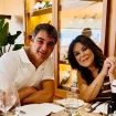 Jesulín de Ubrique y María José Campanario comiendo juntos