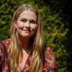 Amalia de Holanda, en Madrid. Foto: Casa Real Holandesa.