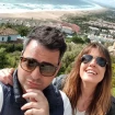 Isabel Jiménez y su marido, Álex Cruz