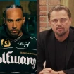 Leonardo di Caprio y Lewis Hamilton