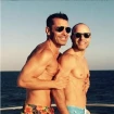 Jesús Vázquez y su novio, Roberto
