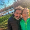 Nuria Roca con su marido Juan del Val durante un viaje a Nueva York.