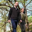Kate y Guillermo dando un paseo