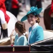 Kate Middleton con su hija, Carlota de Gales