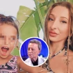 Michu, su hija Rocío y Ortega Cano.
