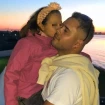 José Fernando con su hija