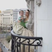 Violeta Mangriñán con su hija, Gala