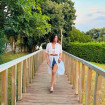 Gabriella Guillen vacaciones con su hijo en Cantabria