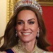 Kate Middleton reaparece espectacular en una cena de gala con este precioso vestido dorado y la tiara de Lady Di