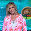 Lydia Lozano en su debut en la tele 1990.