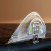 Esta espectacular casa de hielo podría ser realidad en Marte en el año 2030.