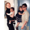 Tom y Nicole con sus hijos cuando éstos eran pequeños.