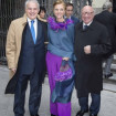 María José Vázquez, madre de la novia, con Raúl Sénder y otro invitado.