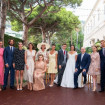 Toda la familia Grimaldi, excepto Charlene, que fue la gran ausente, el día de la boda religiosa.