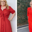 Hay un año y 30 kilos de diferencia entre estas dos imágenes de Rebel Wilson.