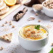 El humus es un plato muy saludable.