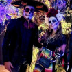Paula Echevarría y Miguel Torres en la fiesta de Halloween de este año (@pau_eche).