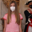 La infanta Sofía, a sus 14 años, es una de las mejor vestidas del país.