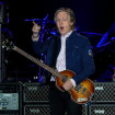 Paul McCartney, en pleno concierto.