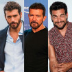 Can Yaman, Antonio Banderas y Mario Casas con barba