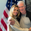Richard Gere y su mujer, Alejandra, que ya es ciudadana norteamericana.