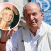 Juan Carlos I en un montaje con Corinna Larsen