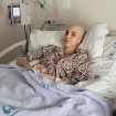 Elena Huelva, en una imagen en el hospital