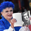 Lucía Bosé, con su libro de memorias.
