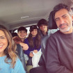 Nuria Roca, Juan del Val y sus hijos en EEUU.
