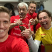 Óscar Martínez, Carlos Sobera, Juanjo Artero y Pipi Estrada.