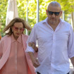 María Teresa Campos y Gustavo, paseando por Madrid.