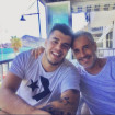 Sergio Dalma junto a su hijo, Sergi Capdevila.