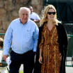 Amancio Ortega junto a su hija Marta Oterga, durante el Concurso de Saltos Internacional 4 estrellas de a Coruña