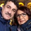 Santina D'Alessandro y Pippo Biondo padres de Mario Biondo