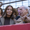 Isabel Preysler y Vargas Llosa en un evento taurino en 2022