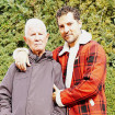 David Bisbal con su padre.