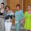 María Teresa con sus hijas, Terelu y Carmen, y su nieta Alejandra.