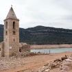 Pantano de Sau en la actualidad.