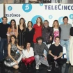 El equipo de 'La que se avecina', en una rueda de prensa.