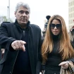 Shakira ante el juzgado con su abogado.
