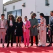 La familia Flores al completo en la inauguración del museo de Lola Flores