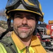 Mario Gastón bombero forestal