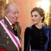 El rey emérito y la reina Leitzia, en una imagen de archivo.