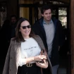 Tamara Falcó e Íñigo Onieva en la calle.