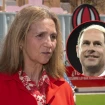La infanta Elena y el príncipe Eduardo de Inglaterra en un montaje.