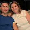 Cristiano Ronaldo en una imagen con su madre, Dolores Aveiro (redes).