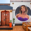 La fachada de la casa de María Patiño en Fuerteventura.